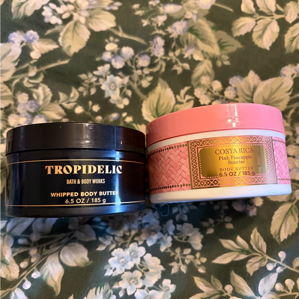 Bath & Body Works Tropidelic and Costa Rica Pink Pineapple Body  butters. New - Picture 3 of 4